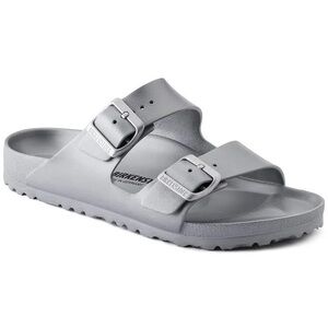 Birkenstock Arizona Essentials Metallic Silver Size 37